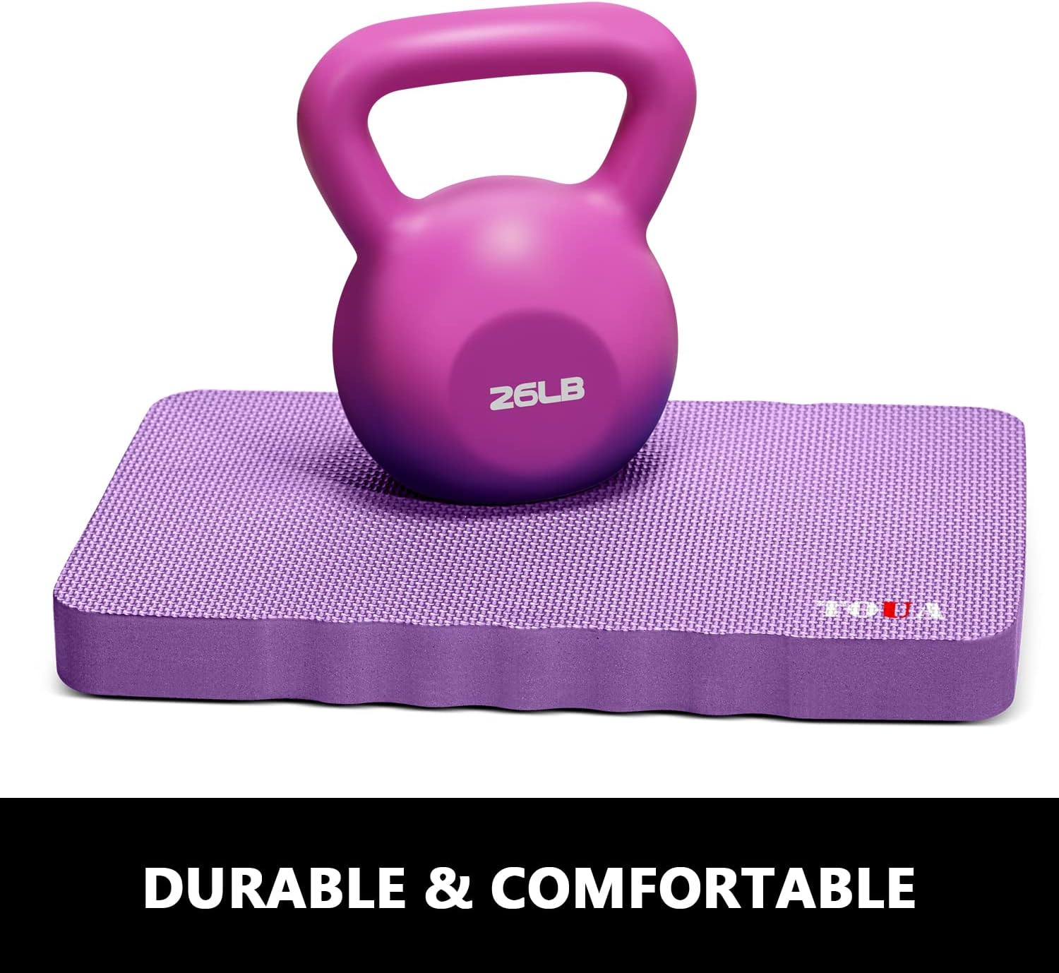 Kneeling Pad Thick Extra Large Foam Comfort Kneeling Pad for Work Gardening Yoga Exercise Garden Knee Pad 2 Pack Purple image number 6