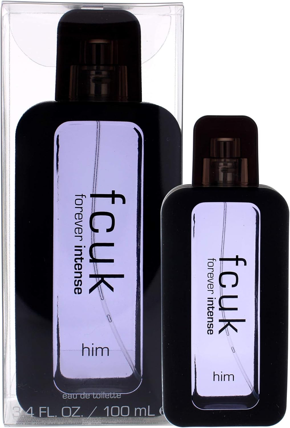 Fcuk Forever Intense Eau De Toilette Spray for Men, Woody, 100 Millilitre image number 3