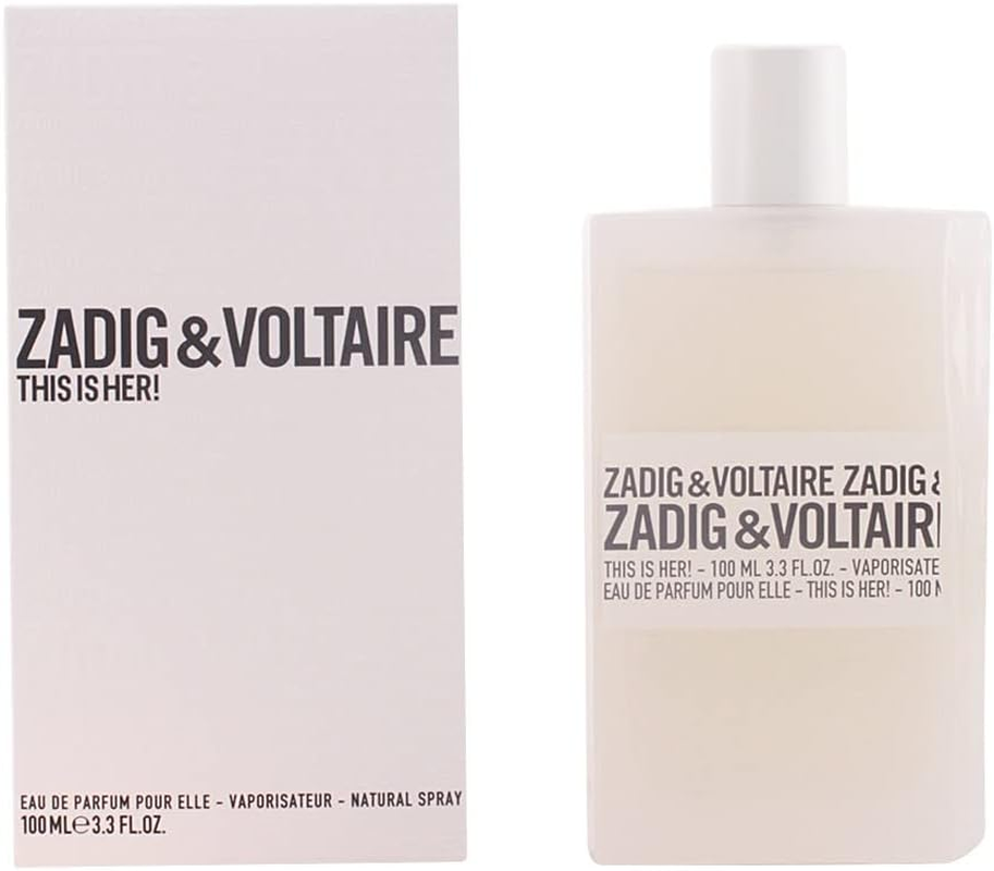 Zadig & Voltaire This Is Her Eau De Parfum Spray for Women 100 Ml
