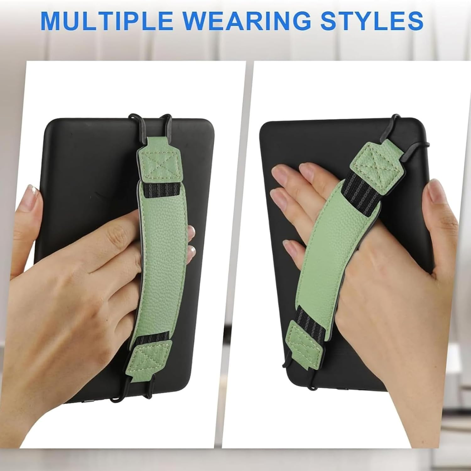 Kindle Hand Strap, Purple Finger Grip Holder for Kindle Tablet and E-Readers, Lightweight and Firmly Accessories for Comfortable Reading image number 4