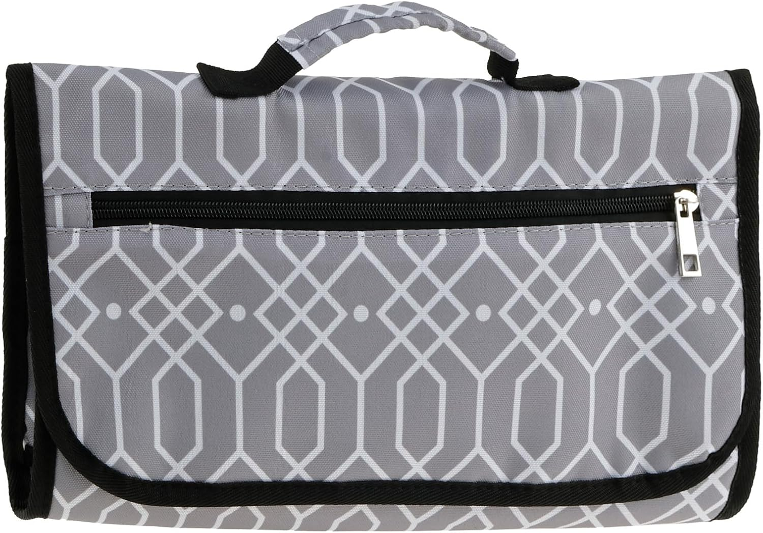 Portable Diaper Changing Pad Waterproof Nappy Changing Mat with Wipes Pocket Foldable Changing Mat Baby Changing Pad Foldable Nappy Changing Kit for Home Uasge and Travel (01)