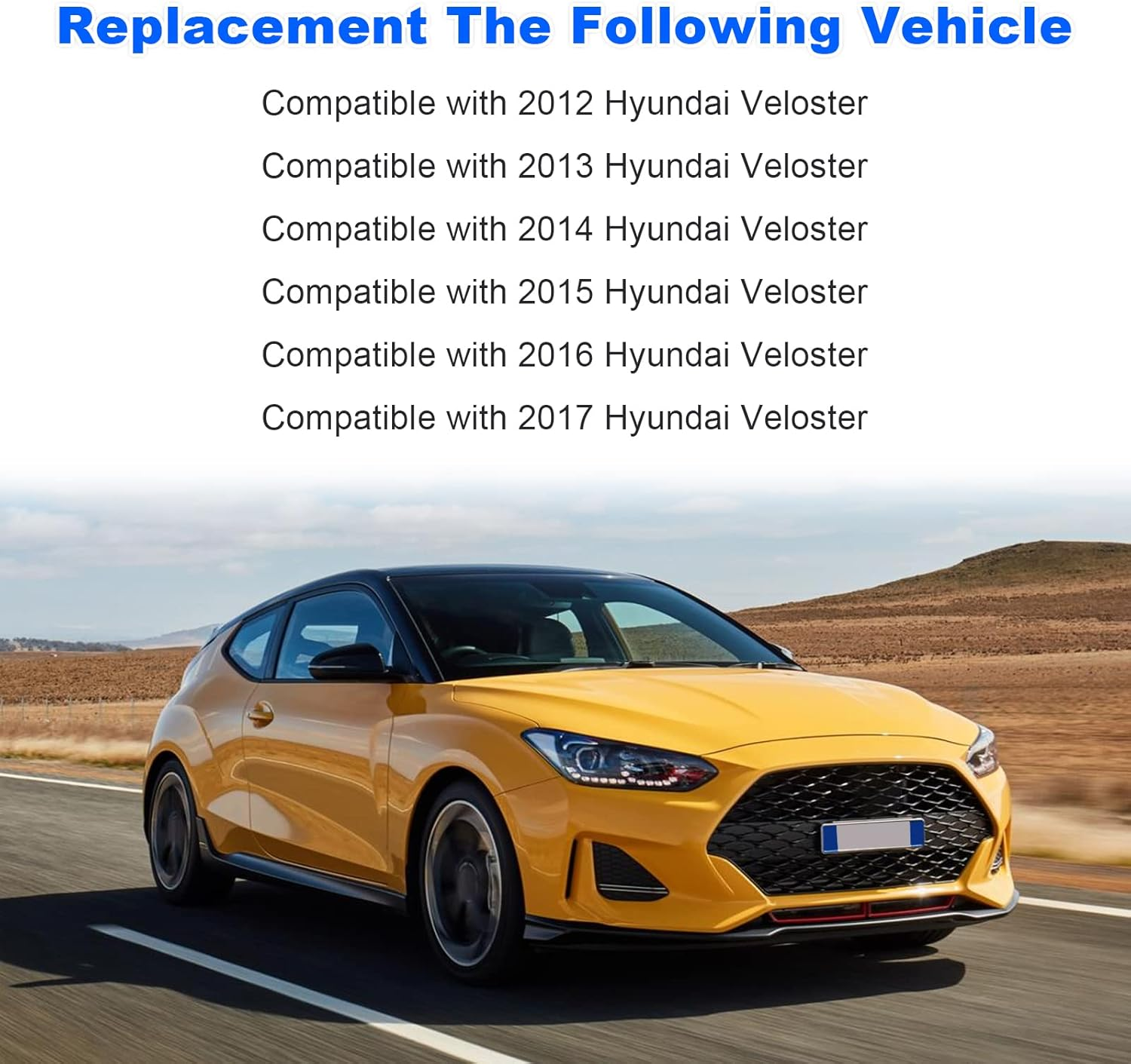 Tailgate Trunk Latch Lock Actuator Replacement for 81230-2V000 Compatible with Hyundai Veloster 1.6L V4 Engine 2012 2013 2014 2015 2016 2017