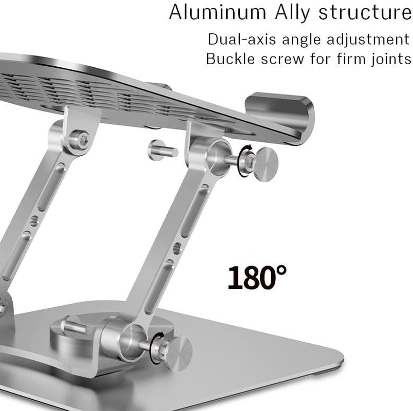 Gadget Garage Adjustable Tablet Stand, Foldable Desk & Travel Holder, Portable Tablet Mount for Ipad, Samsung Galaxy, Kindle & More image number 3