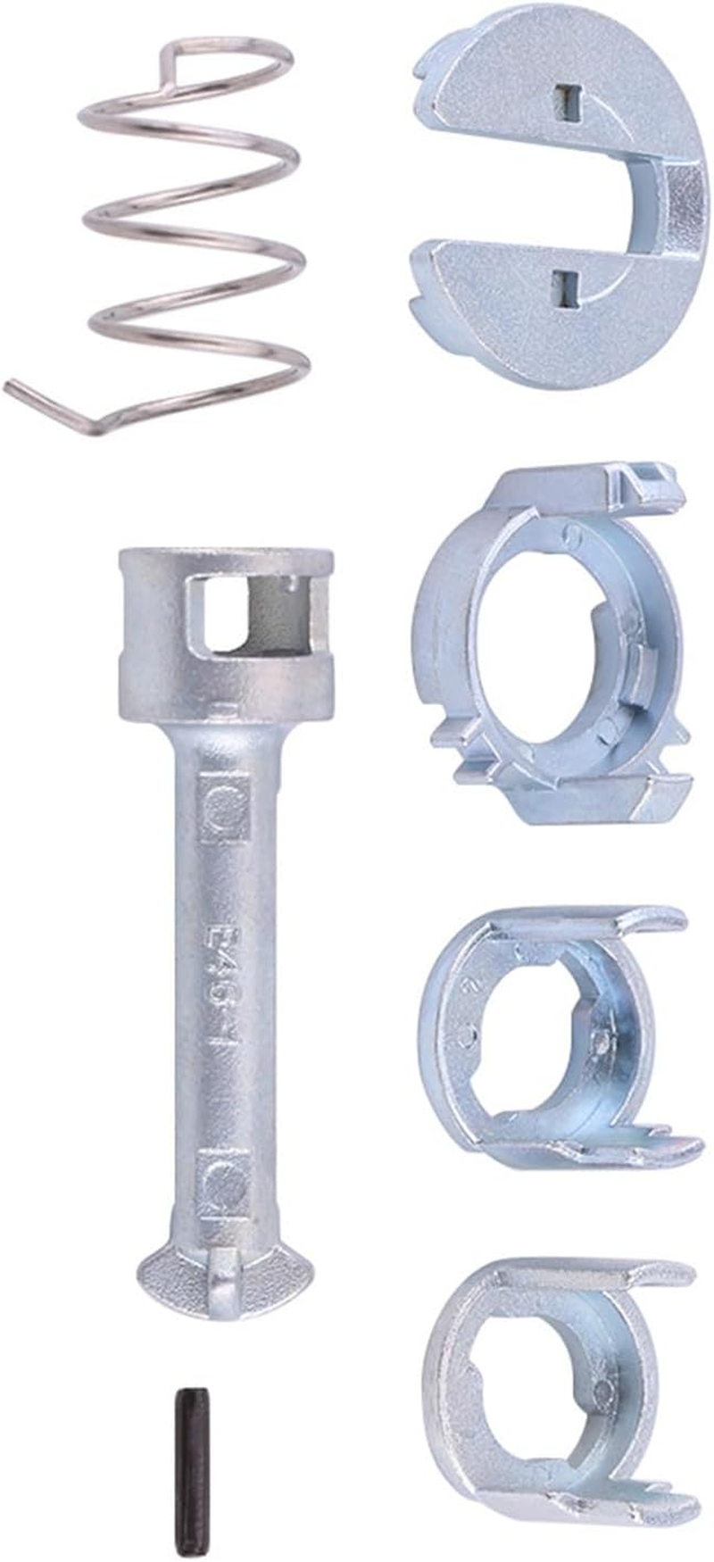 Front Left Right Door Lock Cylinder Repair Kit Replacement Parts for E46 3 Series 1998-2005 image number 3
