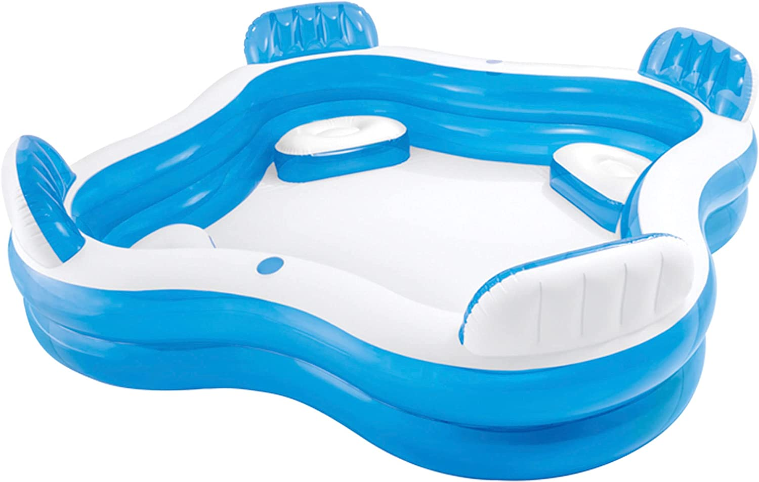INTEX 56475NP - Swim Center Family Lounge Pool, Ages 3+, Size 2.29Mx2.29Mx66Cm image number 2