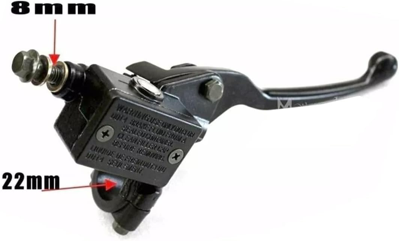 TDR 8Mm Banjo Right Hand Hydraulic Brake Master Cylinder Lever Set for Dirt Pit Bike 50Cc-250Cc Atomik Thumpstar Pitpro DHZ image number 1