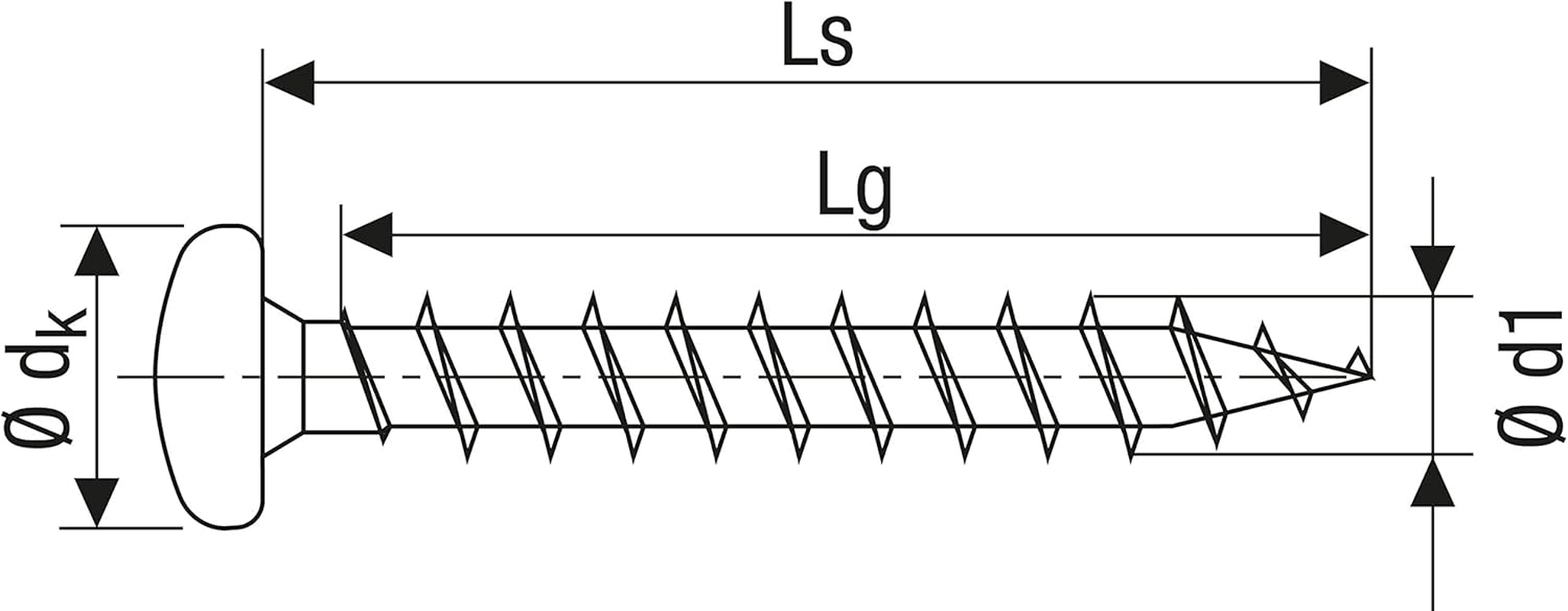 SPAX Universal Screw, 4.0 X 16 Mm, Pack of 200, T-Star Plus, Half round Head, Fully Threaded, 4CUT, Wirox A9J, 0201010400163 image number 2