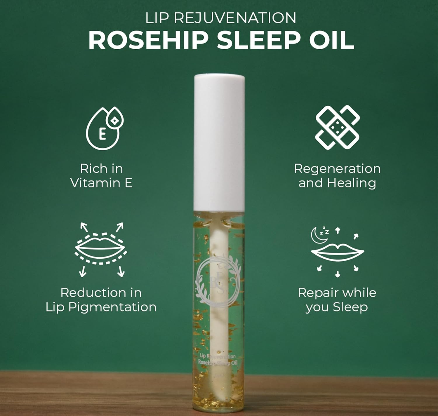 Avocado and Aloe Vera Face Oil (30Ml) with Lip Rejuvenation Rosehip Sleep Lip Oil(10Ml) image number 2