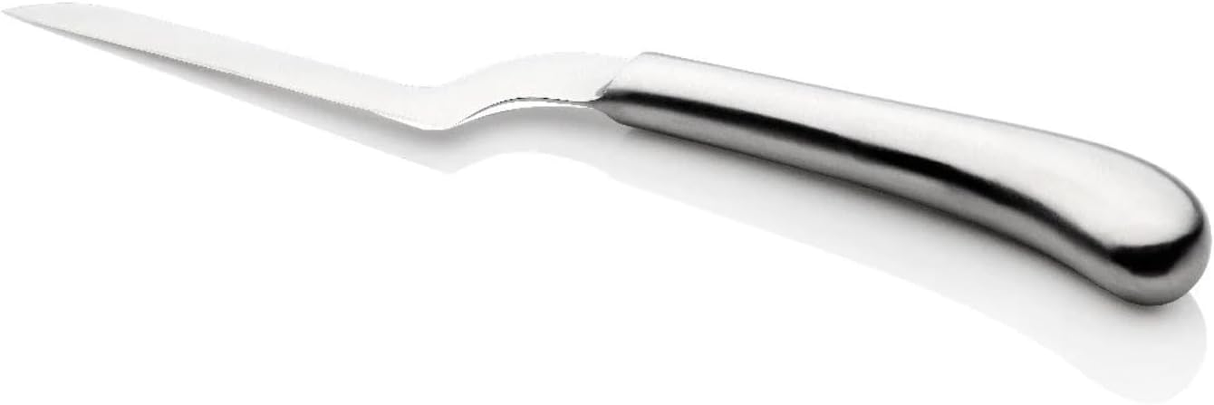 Stanley Rogers Pistol Grip Stainless Steel Long Soft Cheese Knife, Cheese Slicer with Ergonomic Handle, Cheese Cutter with Sharp Blade (Colour: Silver) image number 4