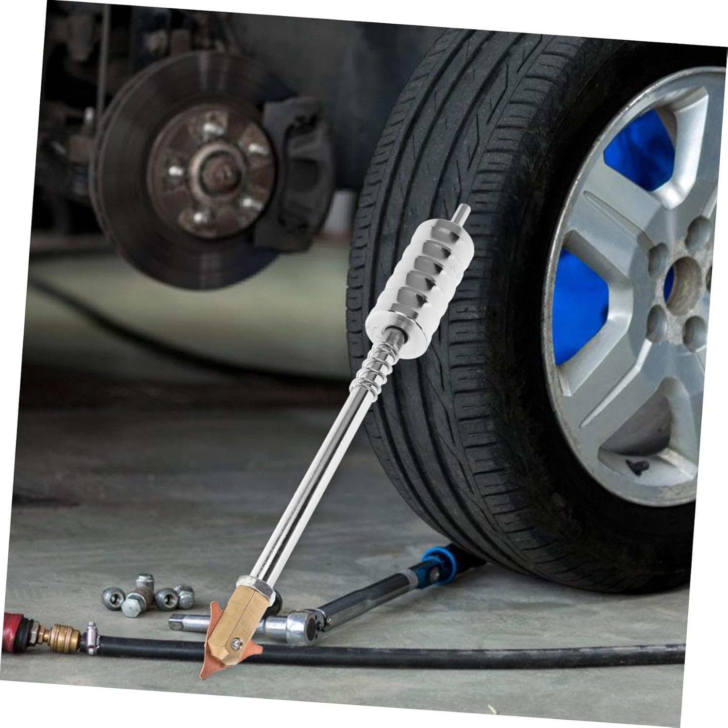 POPETPOP Spot Welder Dent Puller Slide Hammer Auto Body Repair Tool Sheet Metal Repair Hammer for Hail Dent Removal Suitable for Automotive Bodywork Maintenance image number 6