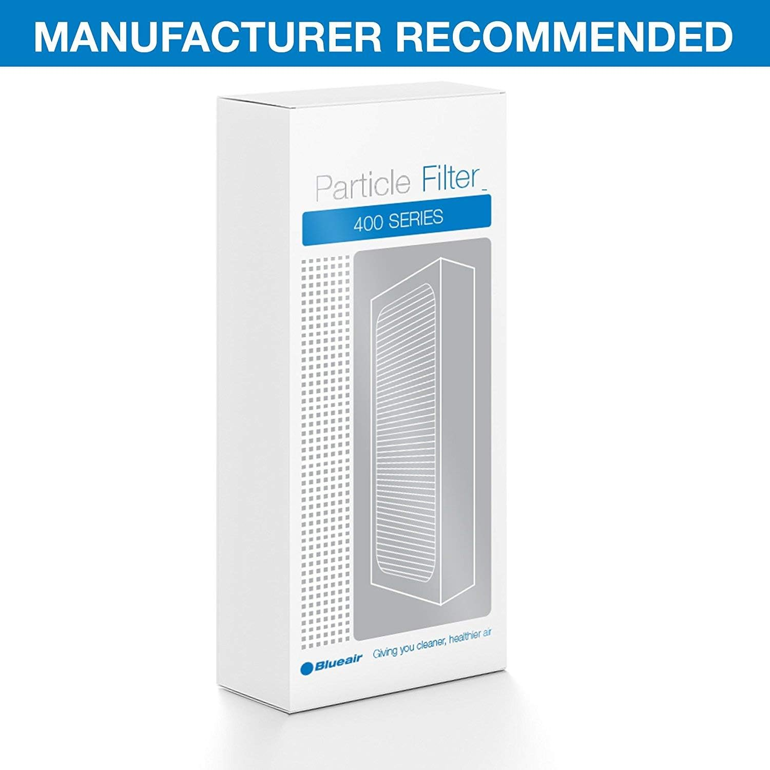 BLUEAIR Classic 400 Series Genuine Particle Replacement Filter; Fits Classic 480I, 402, 403, 405, 410, 450E, 455EB, White image number 3