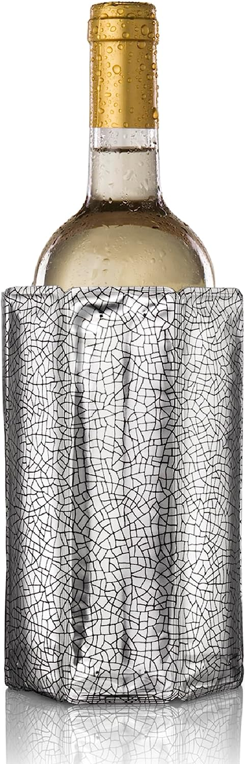 Vacu Vin Active Cooler Wine, Platinum, VV3880P - Silver