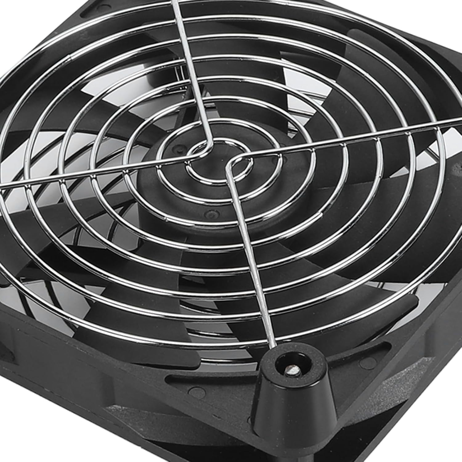 140Mm Computer Fan, USB Powered, Adjustable Speed, Silent Cooling, Dual Ball Bearings, Wide Applicability, Black, 5V 1.5W 2800RPM image number 1