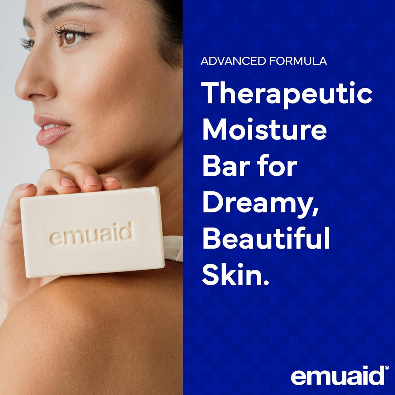 Emuaid Therapeutic Moisture Bar 5Oz Bath Soap Skin Dermatitis Psoriasis Eczema