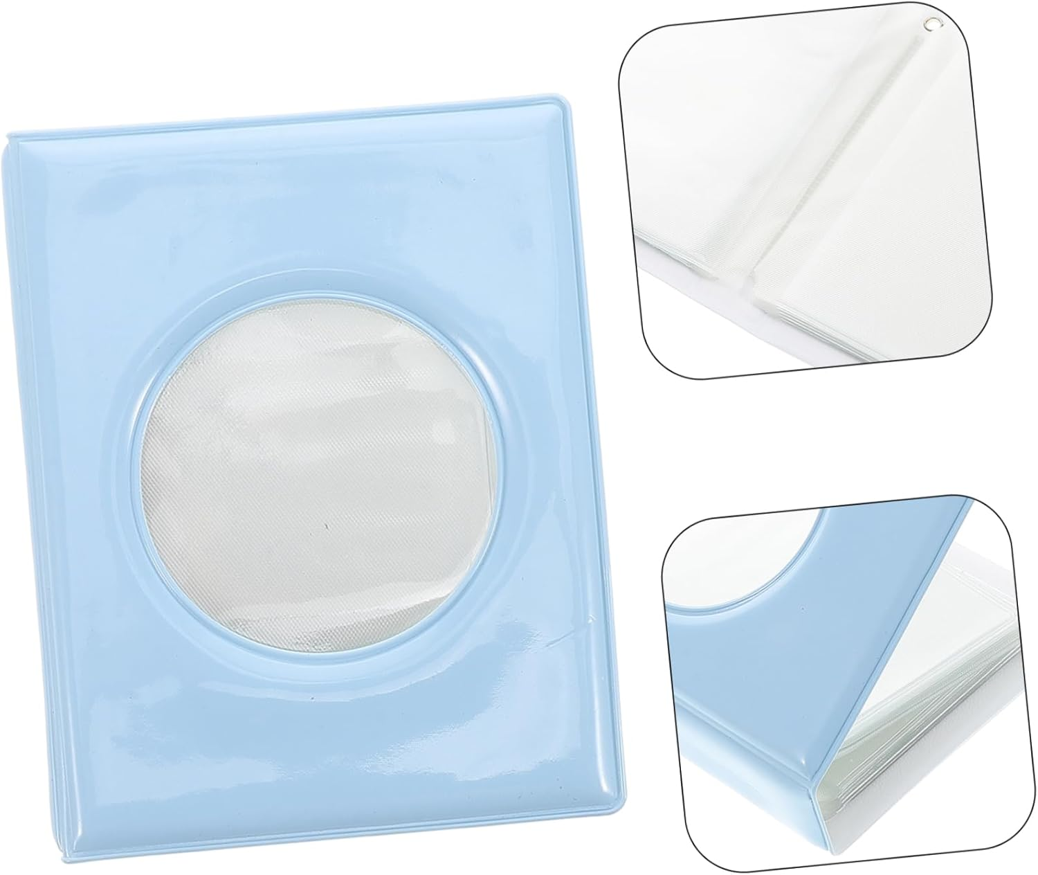 Mini Photocard Album Pockets Hollow Design for Growth Memories and Fan Collections Photo Storage Book image number 5