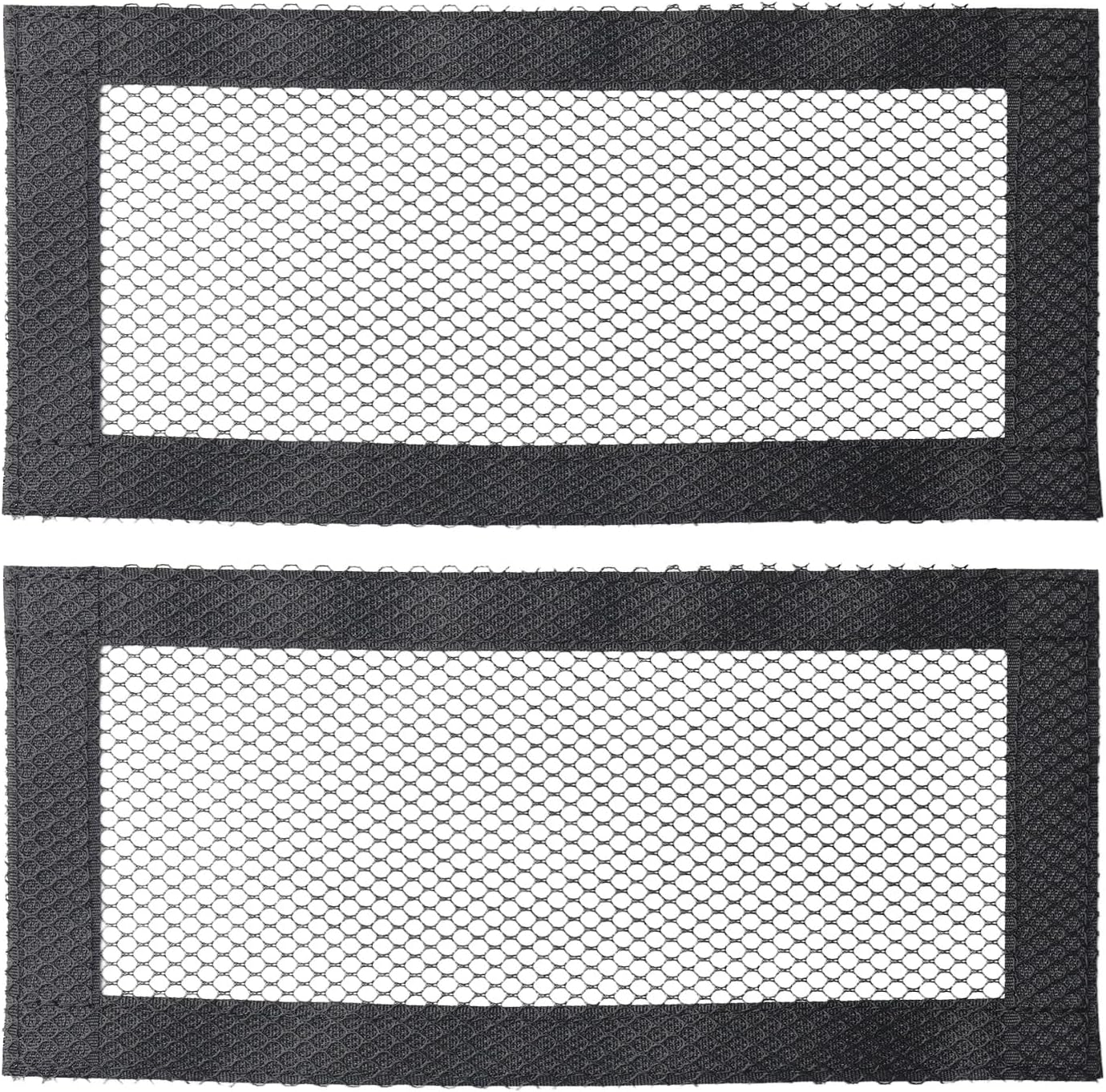 Kaoruo Rear Air Vent Cover for Tesla Model 3 & Model Y &ndash; 2 Pack Backseat Air Conditioning Outlet Protector with Upgraded Mesh Cloth & Velcro, Interior Accessories image number 5