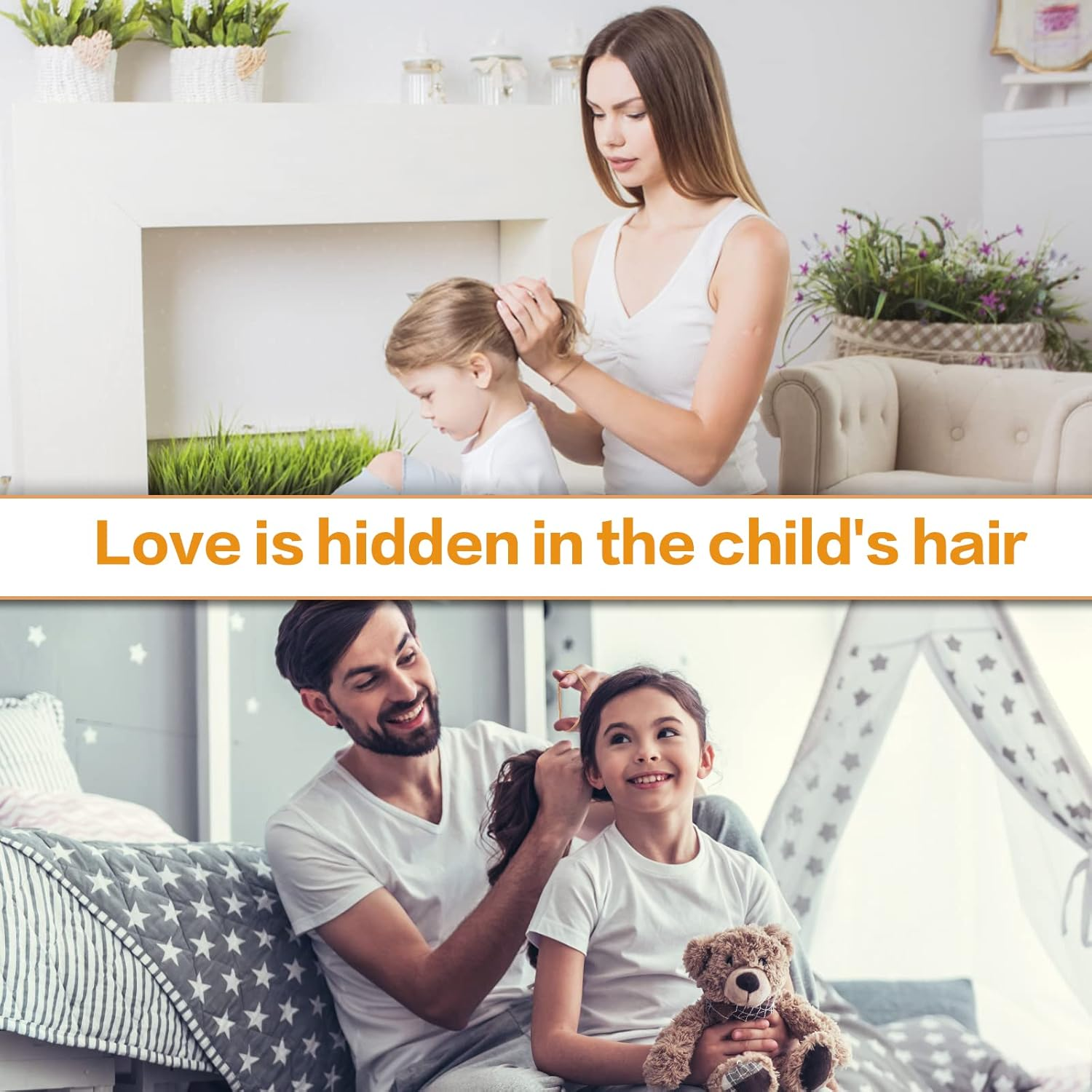 100Pcs Elastic Hair Bobbles Khaki, 2Mm Thin Elastic Hair Bands Small Hair Ties Hairbands for Kids Soft Hair Bands Withou Metal Ponytail Holder