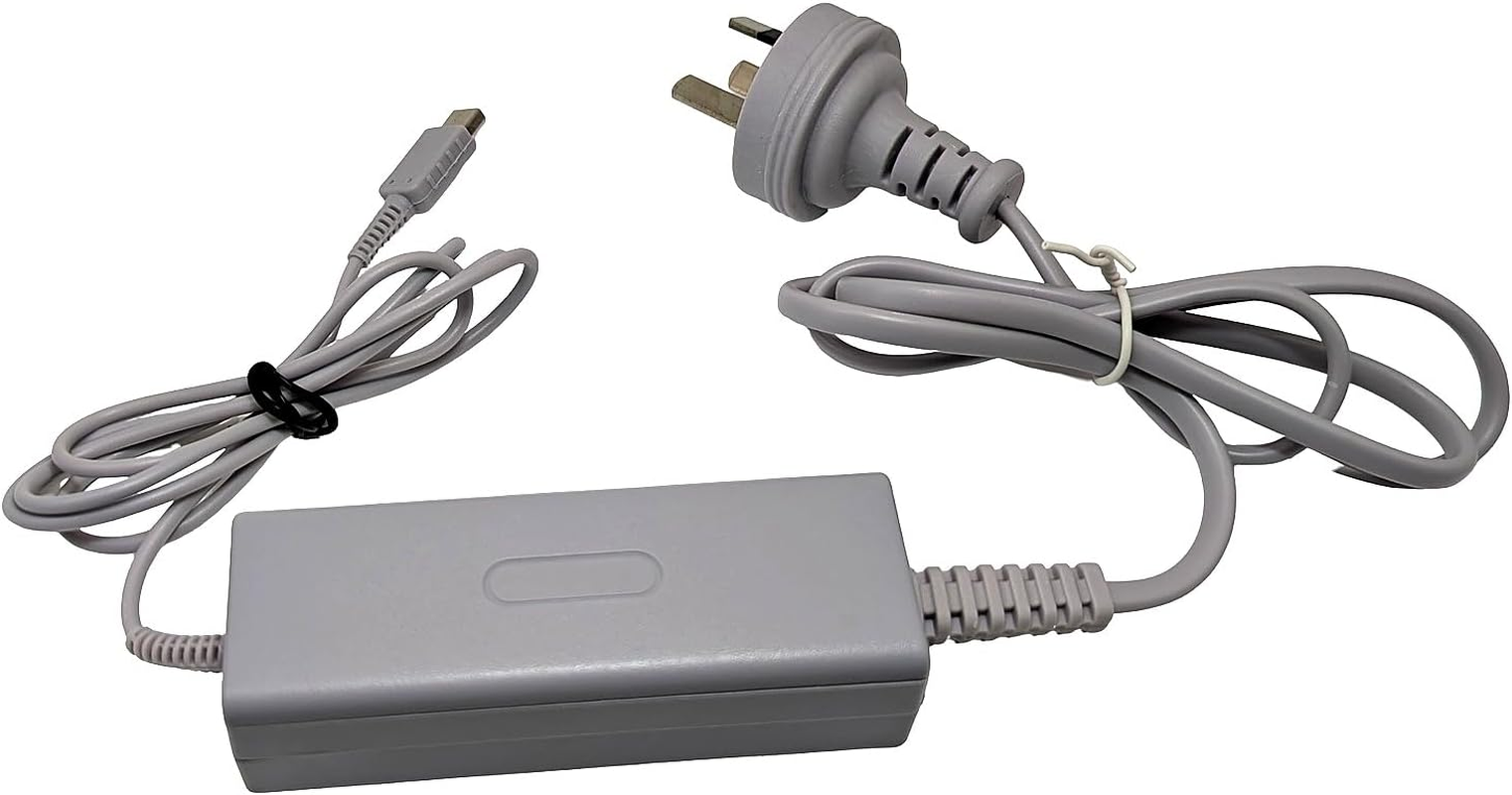 AC Power Charger Cable / Charging Lead for Nintendo Wii U Gamepad Controller AU Plug image number 4