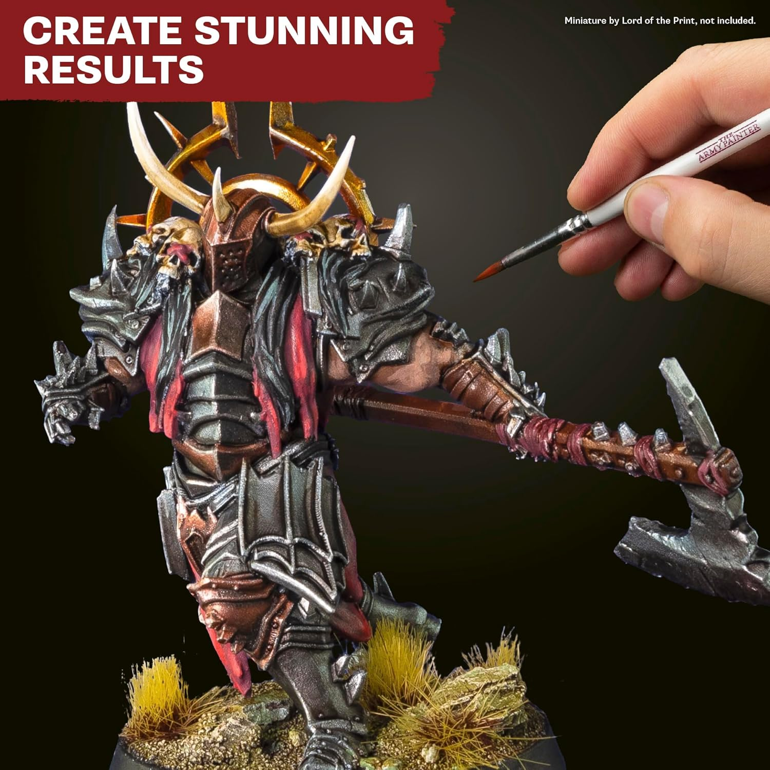 The Army Painter Warpaints Fanatic Metallic Acrylic Paint, Bright Gold, 18 Ml image number 4