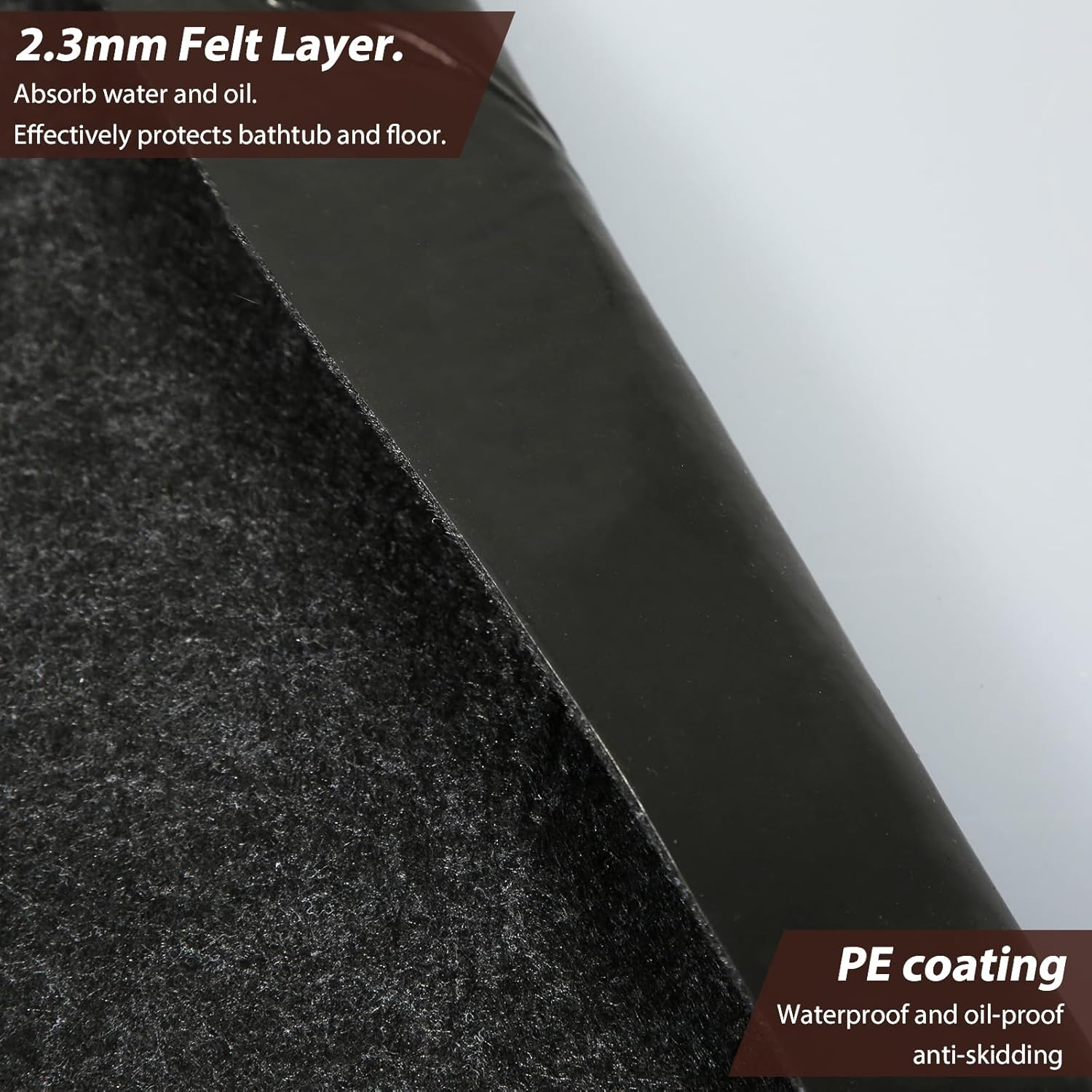 78 Inch Hot Tub Mat, round Hot Tub Flooring Protector Water-Absorbent anti Skidding Hot Tub Floor Mat for Outdoor Indoor Spa Pool Protector Mat Protect Hot Tubs from Wear image number 1