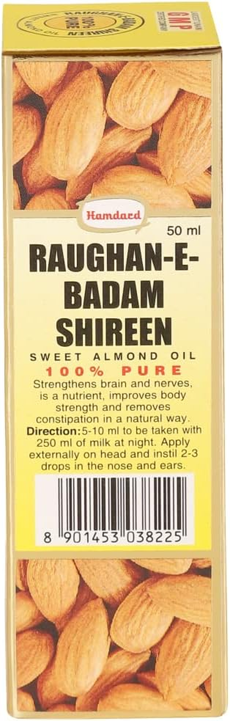 Hamdard Roghan Badam Shirin Sweet Almond Oil image number 1