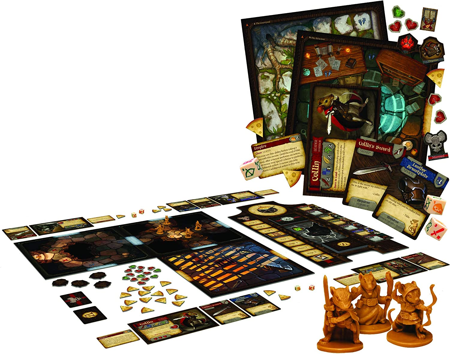 Z-Man Games Mice and Mystics Board Game for 2-4 Players, Ages 7+ image number 2