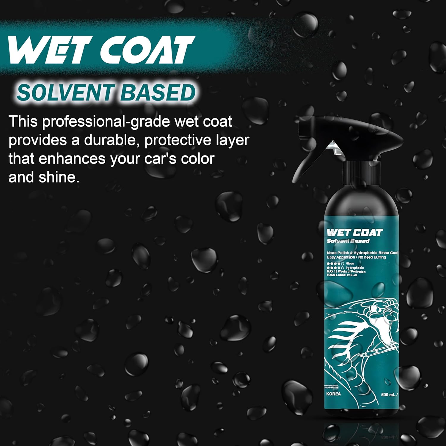 Wet Coat | Solvent Based | 500Ml image number 2