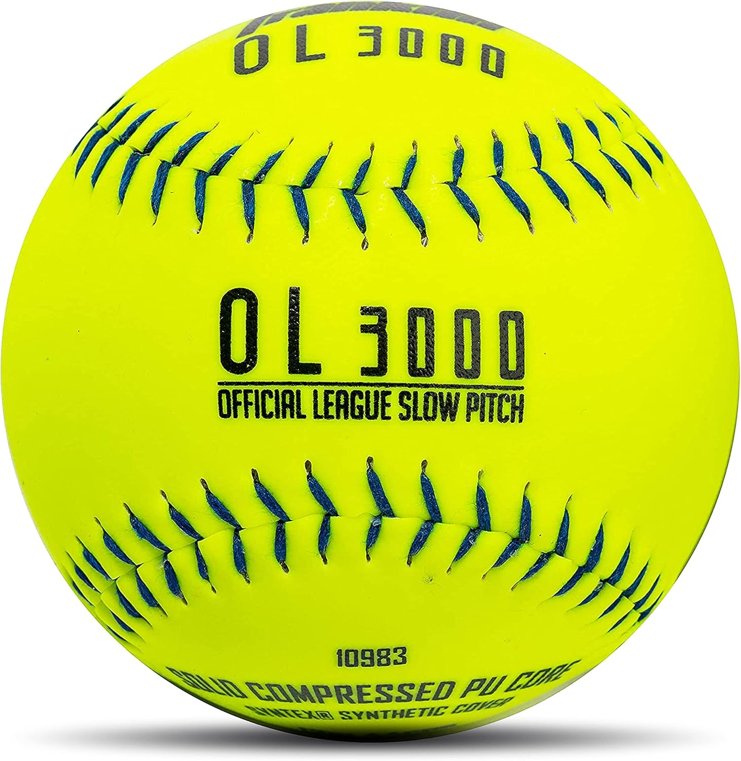 Franklin Sports 12" Slowpitch Tournament Softballs - Great for Practice + Training - Official Size + Weight - 1 Pack image number 1