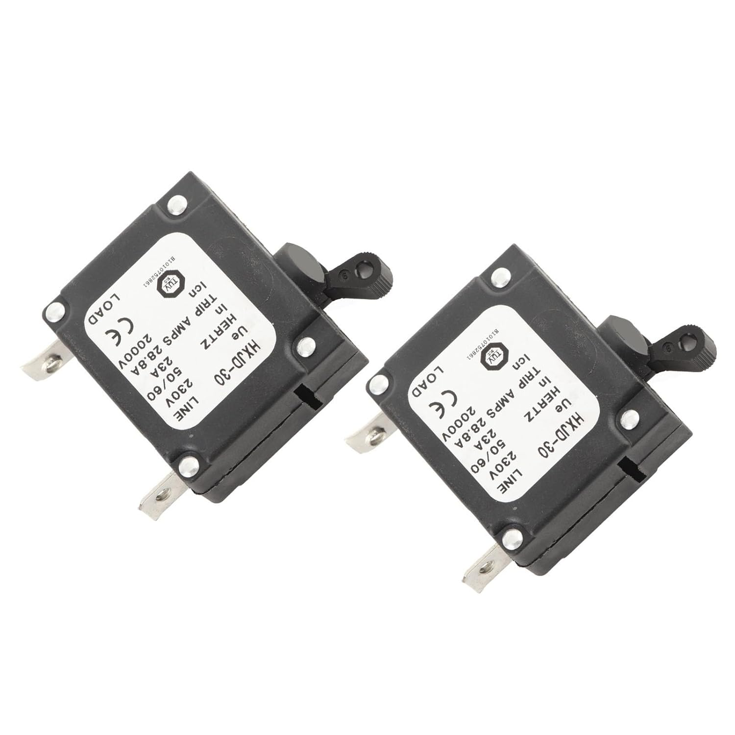 23A Circuit Breaker, Portable Compact Generator Circuit Breaker, Made of Iron, Practical Design, Easy Installation, Reliable Performance image number 2