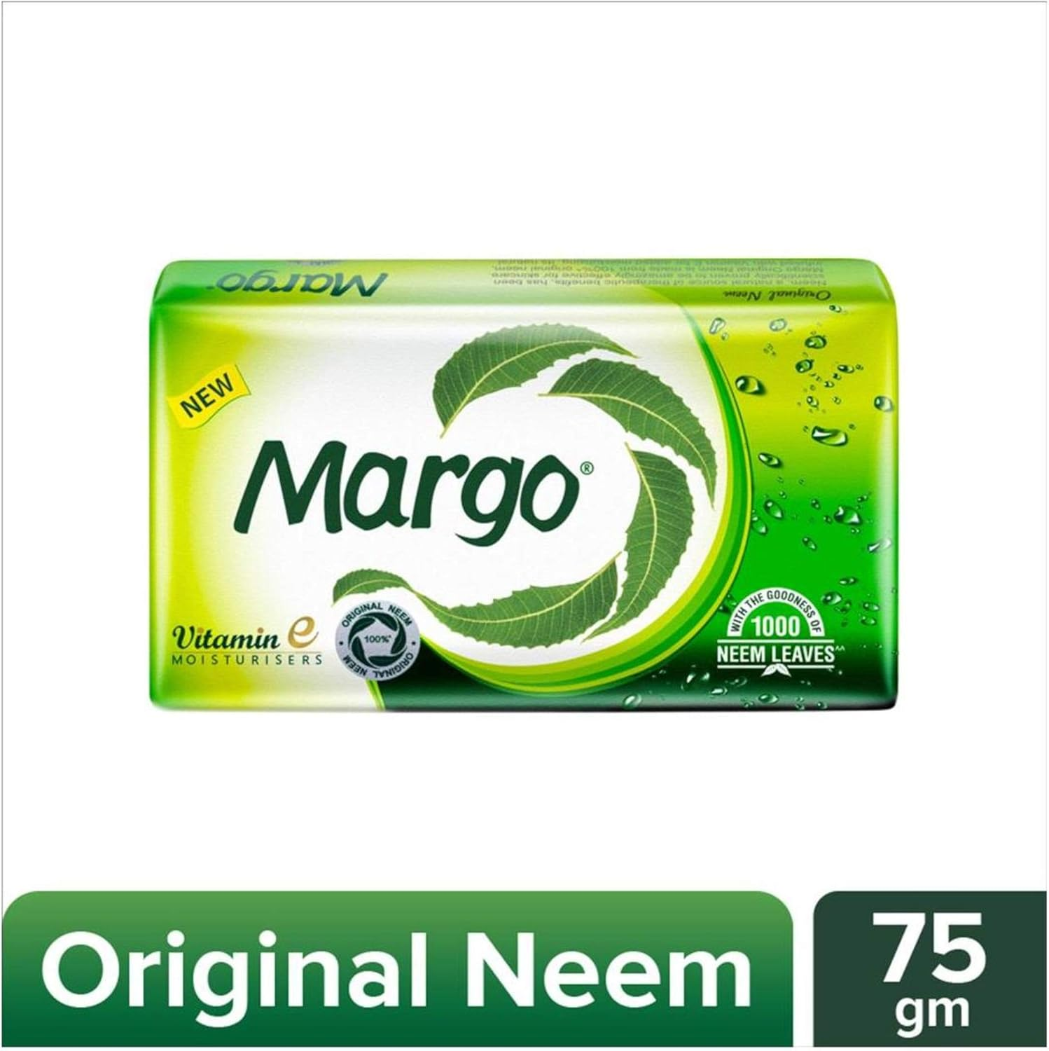Margo Neem Soap 75G (Pack of 3) image number 2