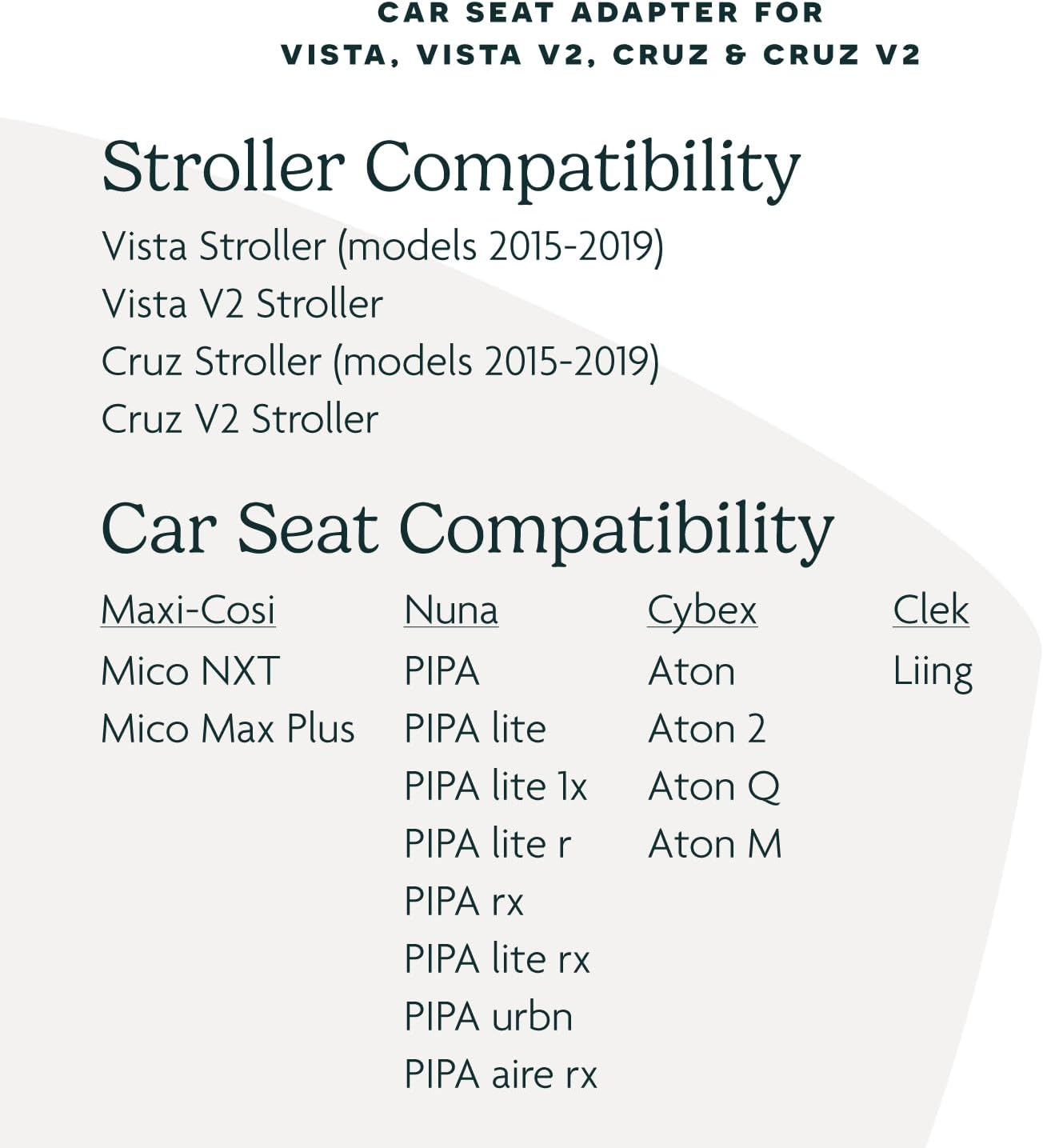 Uppababy Maxi COSI Vista/Alta/Cruz Car Seat Upper Adapter image number 1