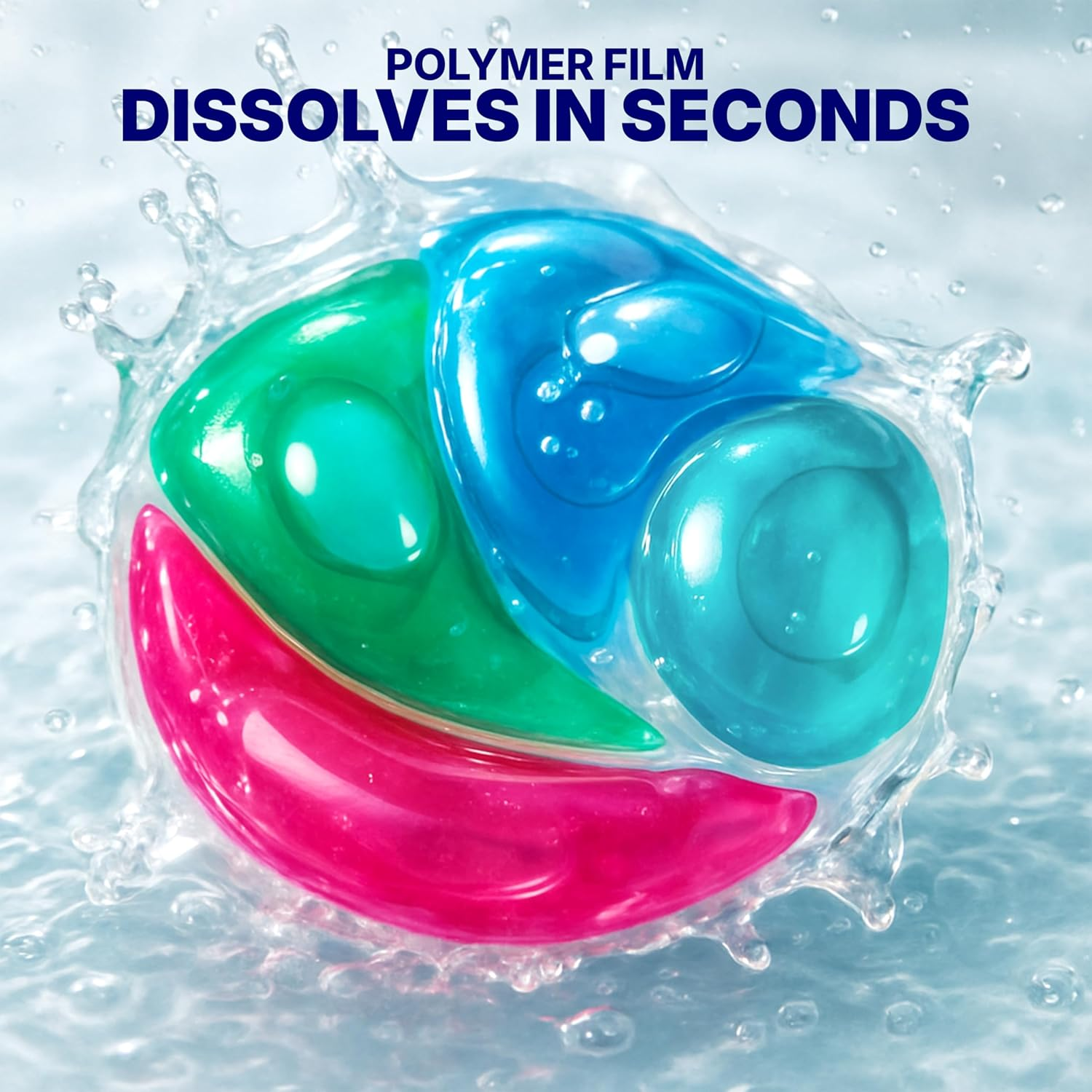 Nexiqe Laundry Pods &ndash; 45 Count | 4-In-1 Enzyme Capsules with Rose Fresh Scent | Free from Harsh Chemicals | Family-Safe | Front & Top Load Machine Compatible image number 6