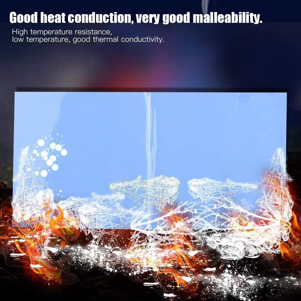 Bewinner 2PCS 100Mm X 100Mm X 1Mm CPU Thermal Pad Set - High Conductivity Silicone Heat Sink Pad for CPU & Graphics Cards Cooling