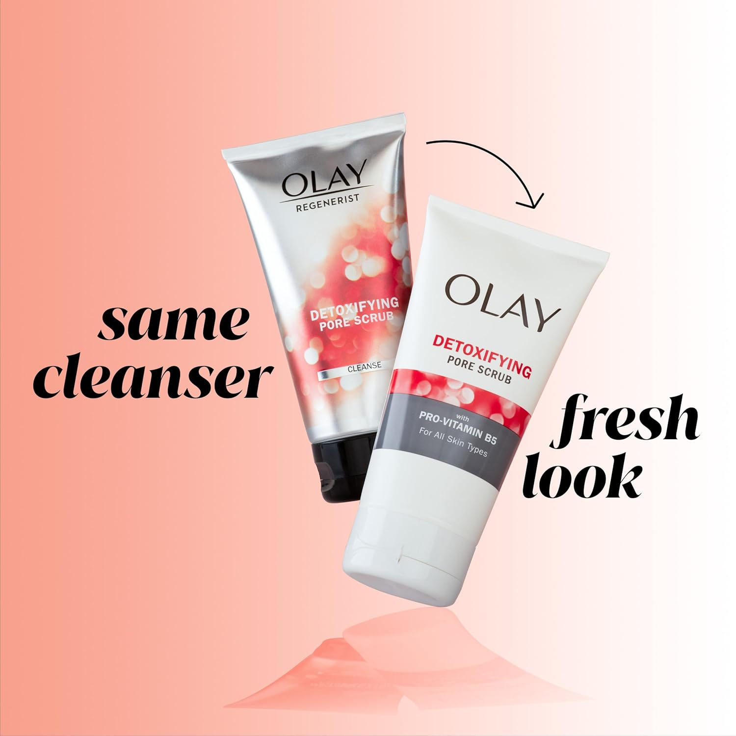 Olay Regenerist Detoxifying Pore Scrub Cleanser 150 Ml image number 3