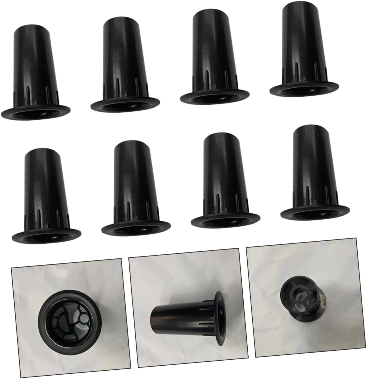 Parliky 20Pcs Replacement Subwoofer Port Tubes Plastic Speaker Air Outlet Bass Reflex Tube for Home Audio Speaker Box Accessories Compatible with Woofer and Car Bass Systems image number 4