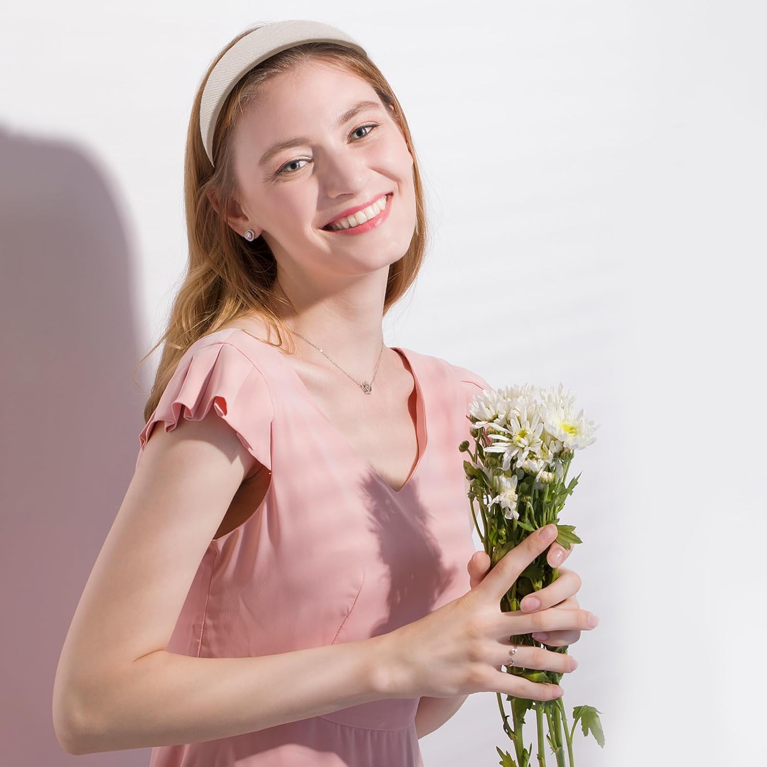 Women'S Wide Headband 5 Pieces Wide Headband Non-Slip Hair Band Headpiece Girls Fashionable Headbands for Girls Women Children image number 5