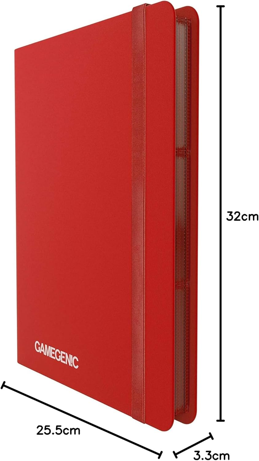 Gamegenic GGS32002ML Casual Album 18-Pocket, Red