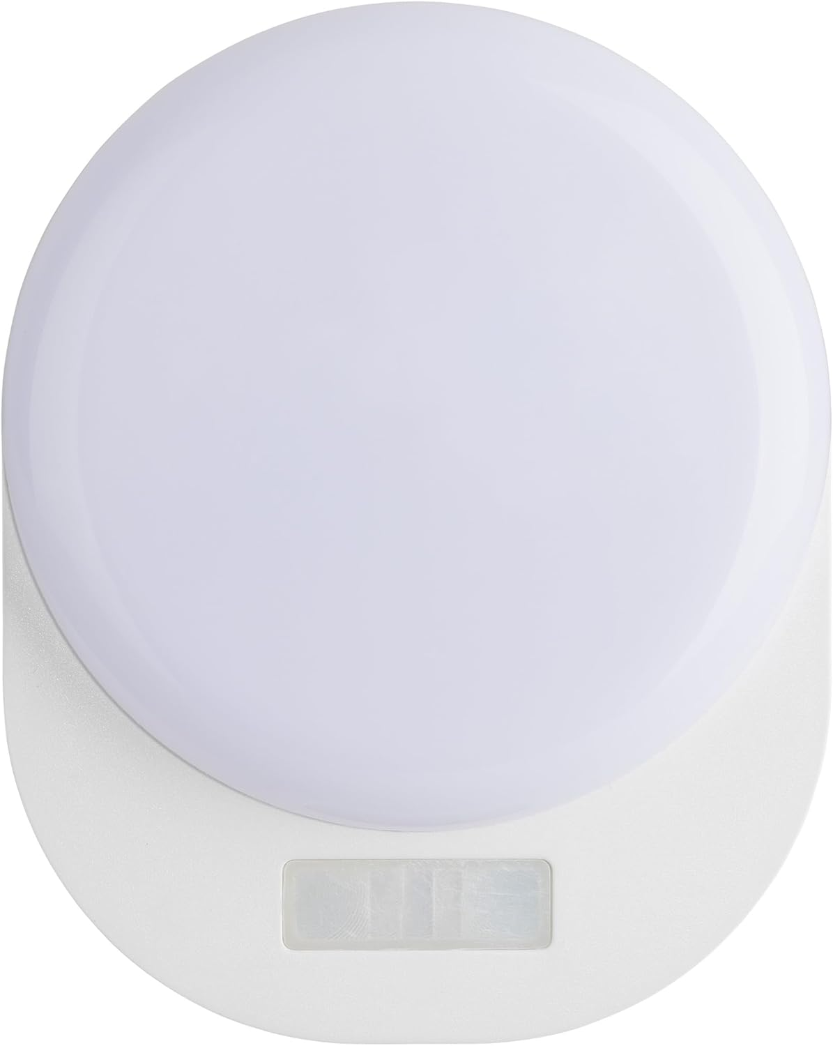 SEBSON LED Night Light with Motion Sensor - Battery Operated, Twilight Sensor, On/Off Switch, Range 3 M/120&deg; - Night Light Warm White