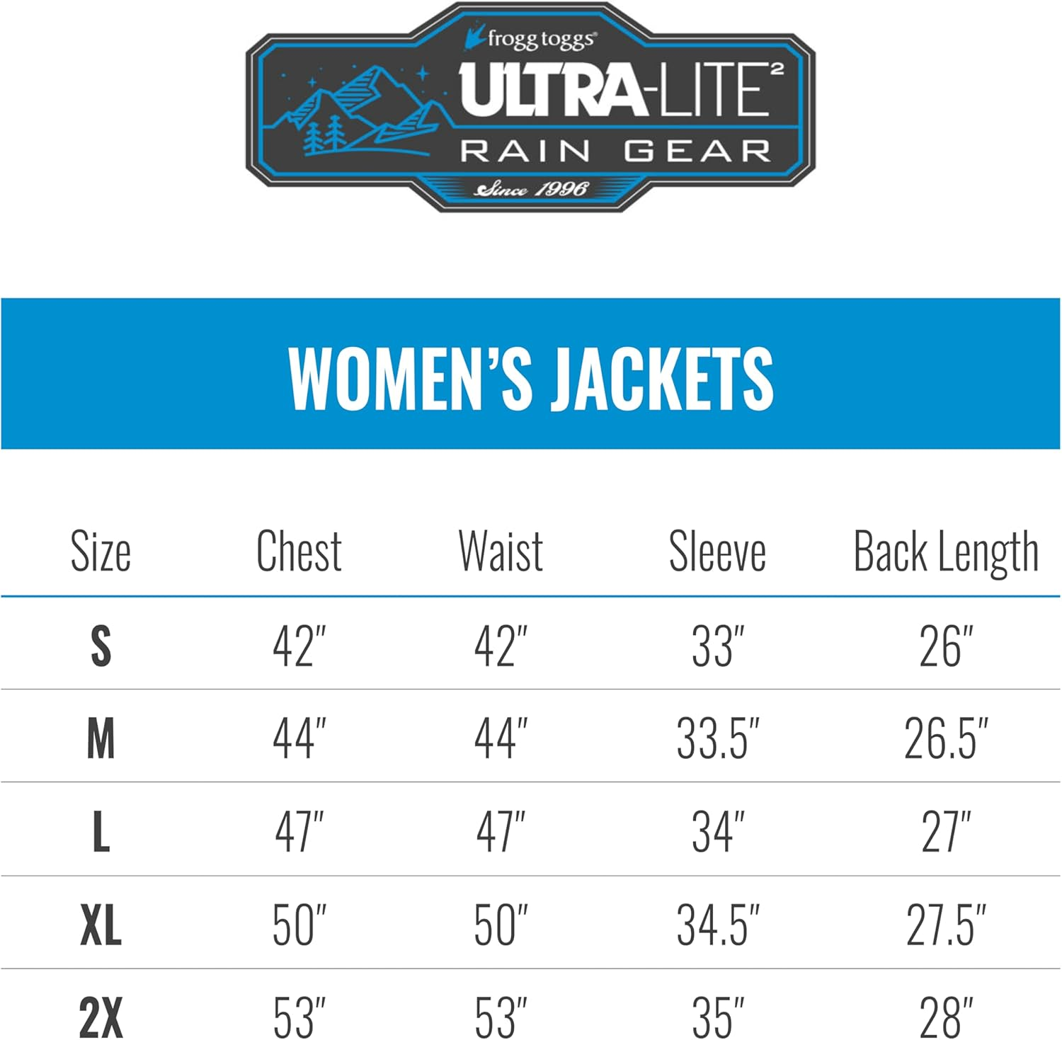 Frogg Toggs Ultra-Lite 2 Rain Jacket, Women'S, Womens, Women'S Ultra-Lite2 Jacket, UL62504 image number 5