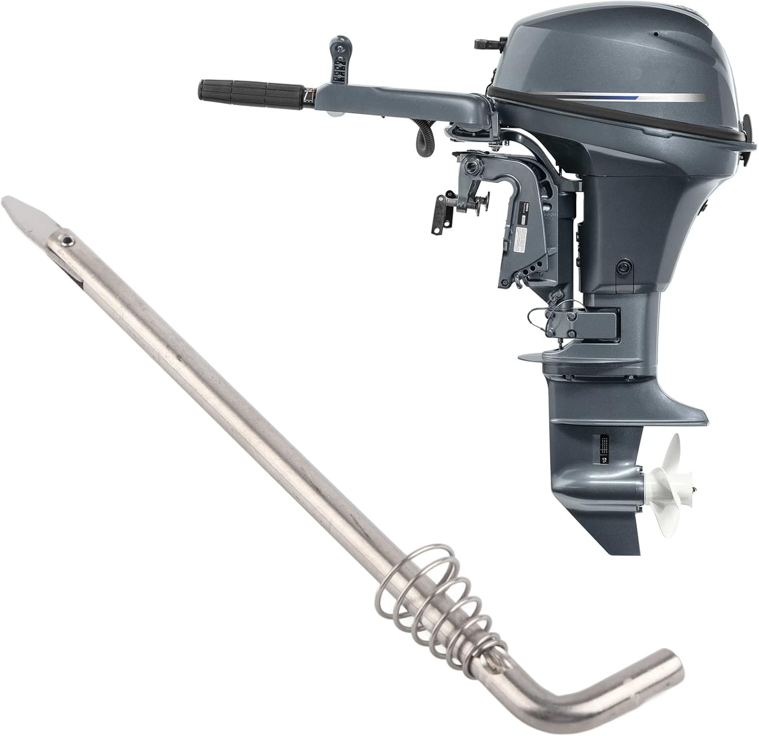 Tilt Thrust Rod Spring Assy for Outboard Motor Tilt Thrust Rod with Spring for Stainless Steel image number 2