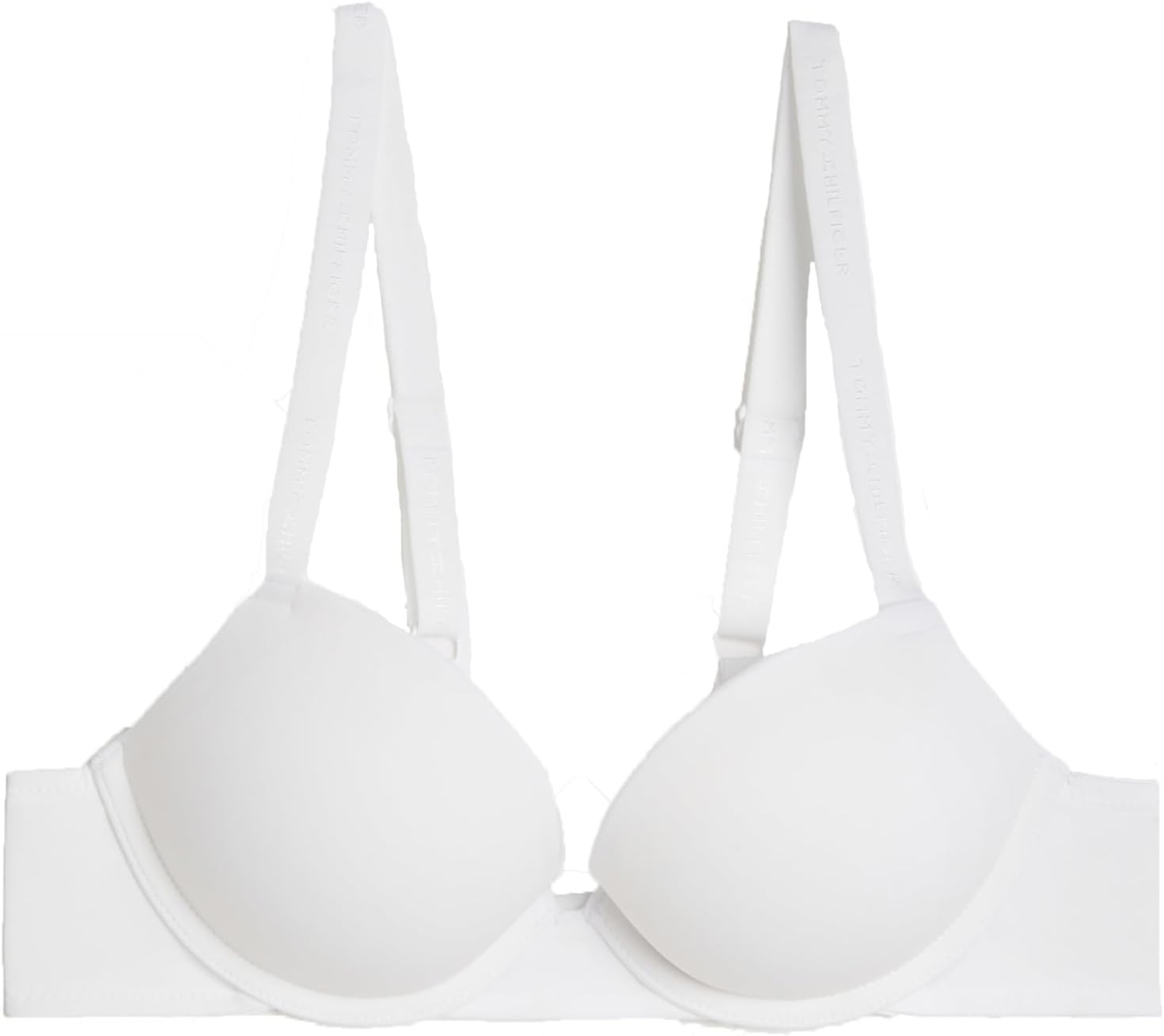 Tommy Hilfiger Women'S Micro Double Push up Underwire Micro Bra, Bright White, 12 C image number 1