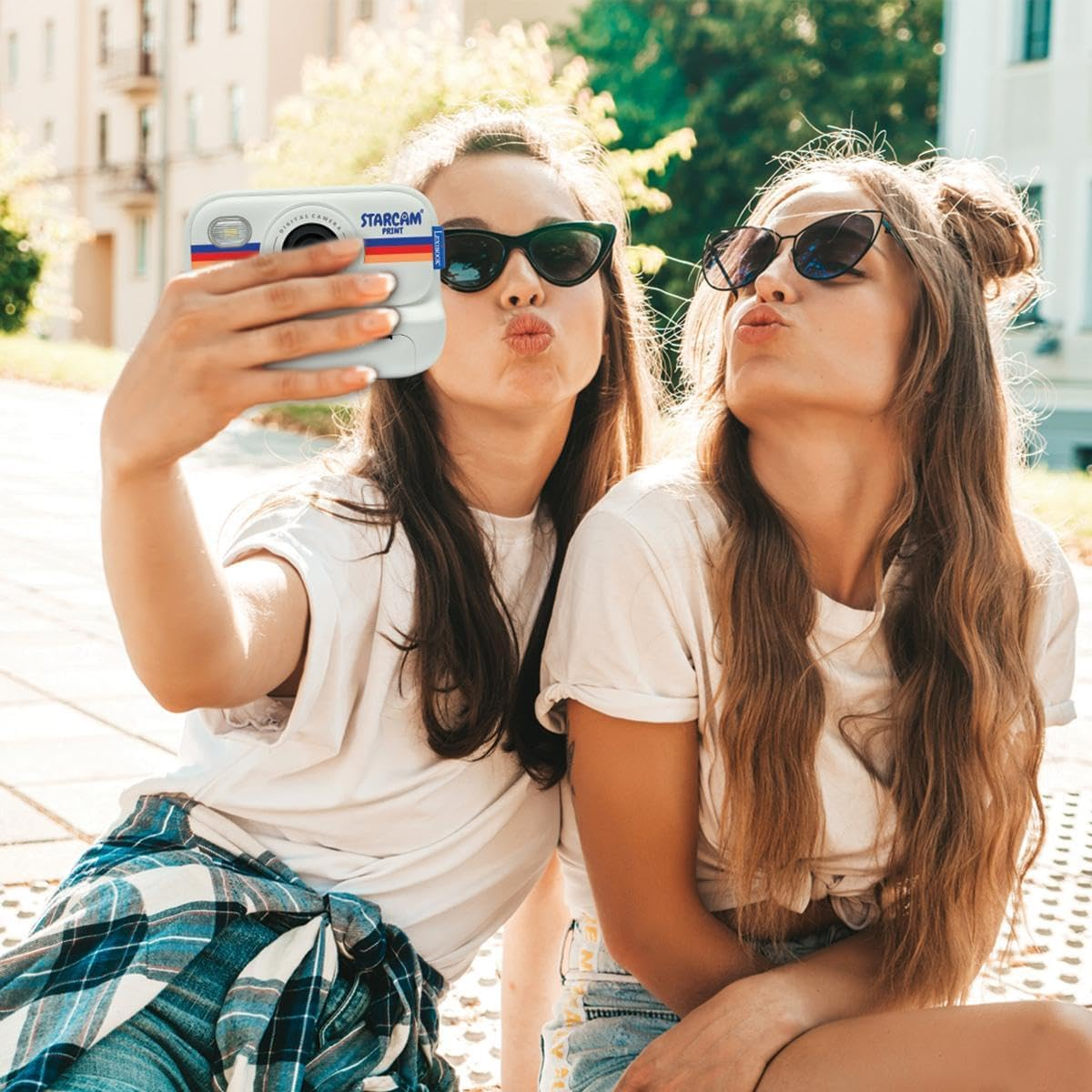 Lexibook Starcam Print, Instant Printer Camera with 1.3M Sensor, SD Card and Photo Personalisation Kit image number 1