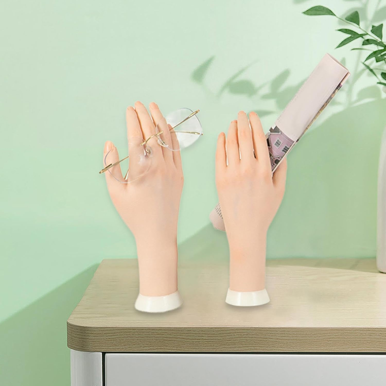 Practice Mannequin Hand Practice Hand for Acrylic Nails Soft for Photo Props image number 2