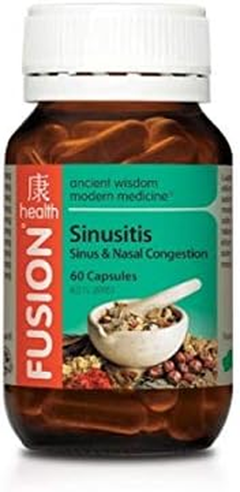 Fusion Health Sinusitis 60 Capsules - Size: 60 Capsules