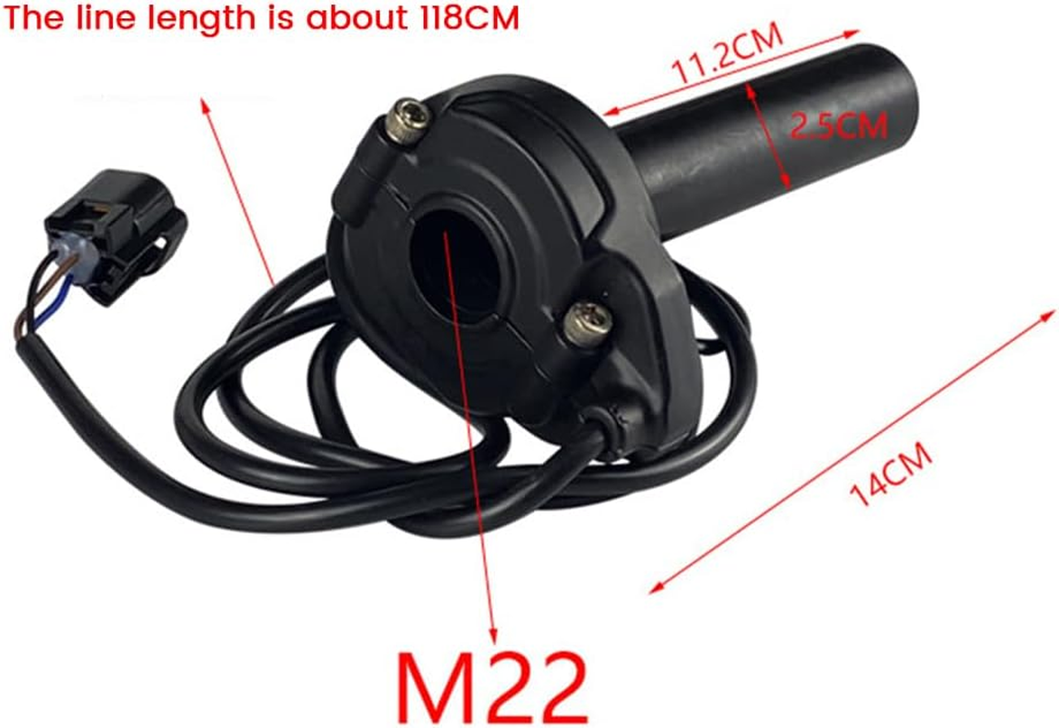 1 PCS Electric Motorcycle Throttle Handle Accelerator Turn Grip Handlebar Plastic+Metal Motorcycle Accessories for Sur-Ron Light Bee S X Electric Motocross image number 2