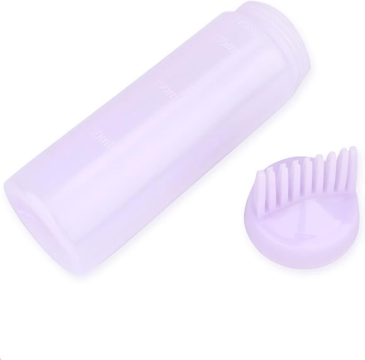 Empty Comb Bottle - Precision Hair Coloring Applicator, Leak Proof Ergonomic Design, Smooth Application and Color Application | Practical Salon Accessory for Hair Dye Home Barber Beauty Salon - White image number 2