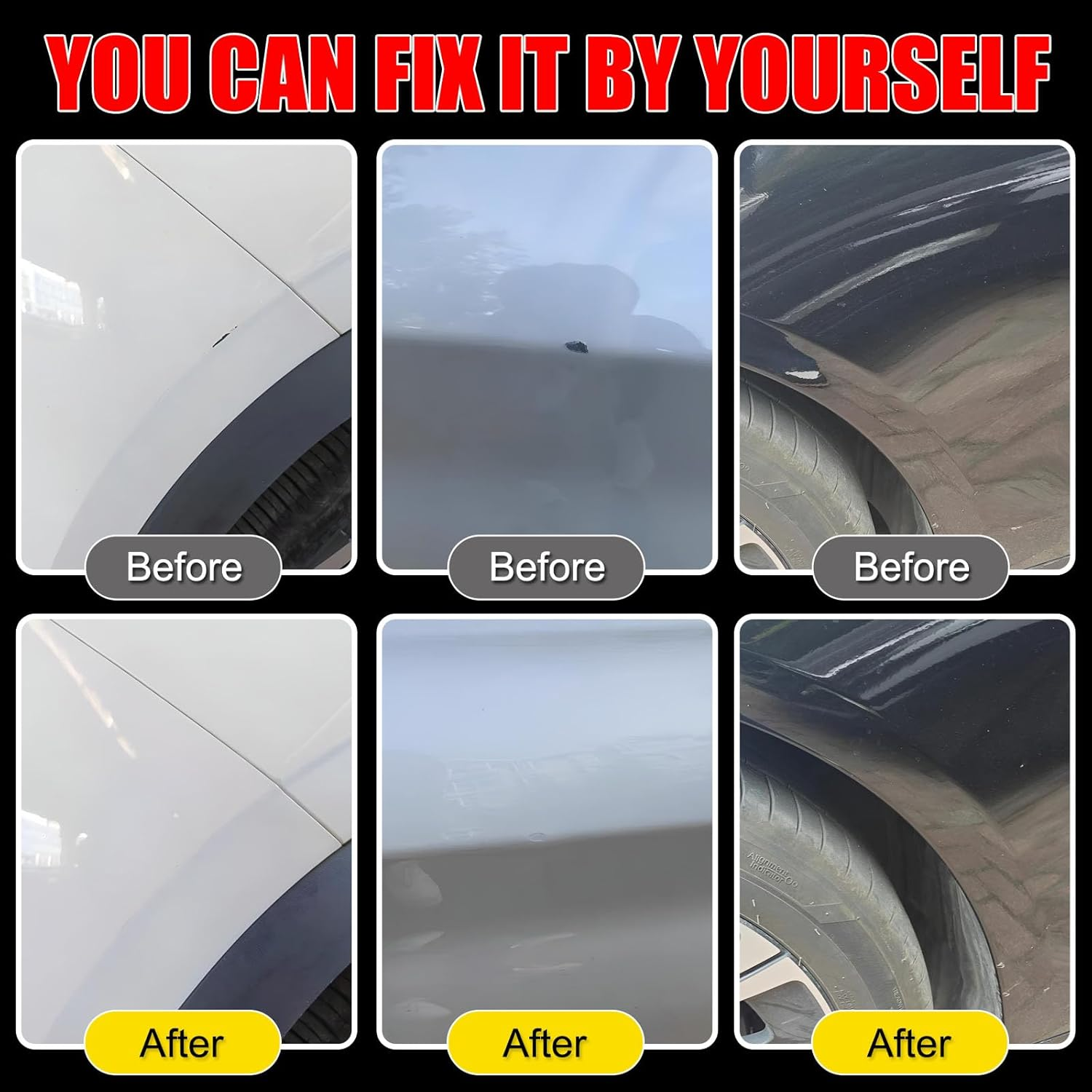 Car Touch up Paint(Platinum White Pearl(Nh-883P)) for Acura, Car Paint Scratch Repair Kit, Quick & Easy Solution to Repair, 2 in 1 Scratch Remover Pen with 2PCS Disposable Micro Applicators image number 5