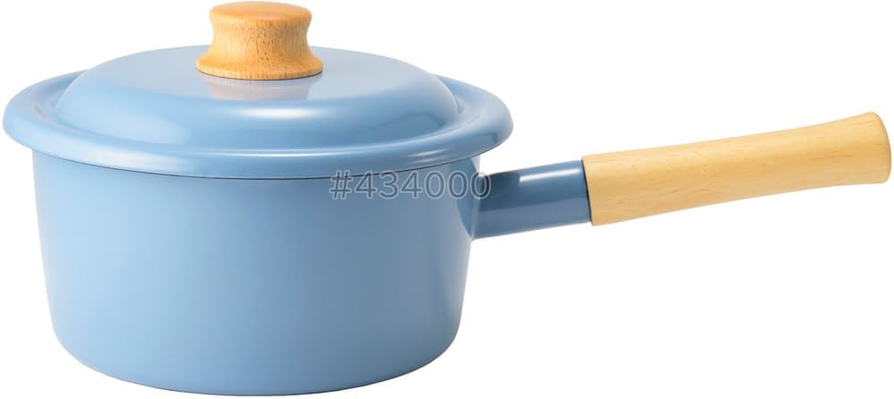 Fuji Hollow Cotton plus Milk Pan, 5.5 Inches (14 Cm), Ash Blue CTP-14M.AB
