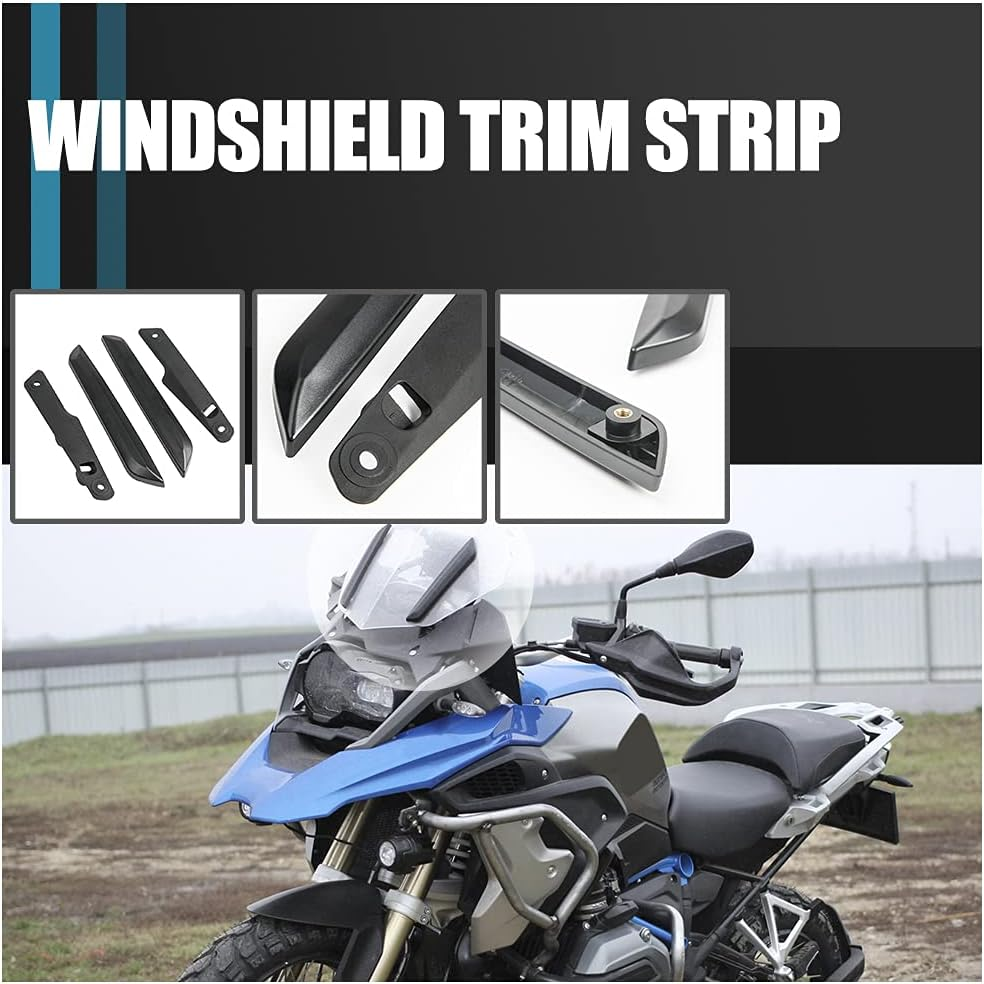 Motorcycle Windscreen Windshield Trim Pressure Strip inside Outer Bracket Holder Support Kits for BMW R1200GS LC/ADV (2013-2019) R1250GS/ADV(2019-2021) Motorbike Parts image number 5