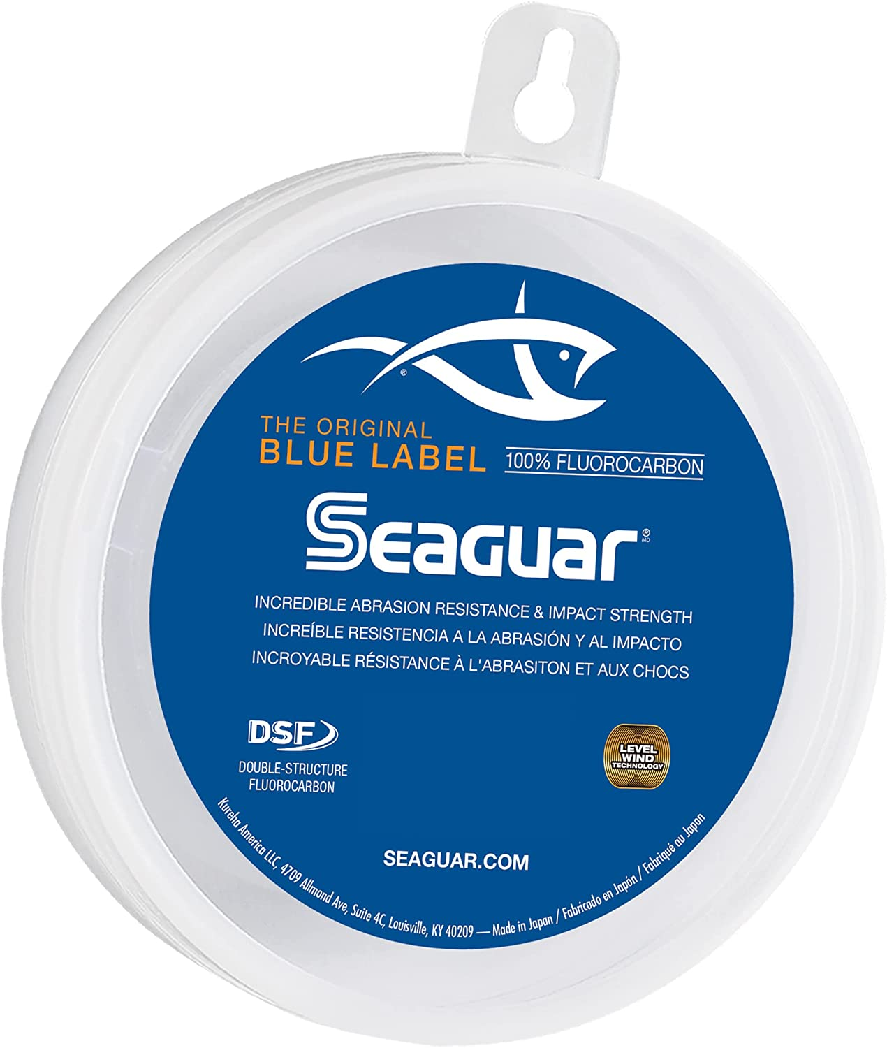 Seaguar Blue Label 100% Fluorocarbon Fishing Line image number 1
